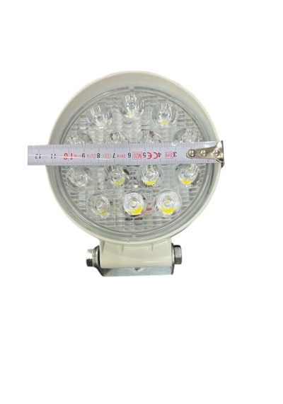 5 Adet Off Road Sis Farı Çalışma Lambası Beyaz Kalın Kasa 14 Led Yuvarlak Su Geçirmez Sis Lambası Br888 -