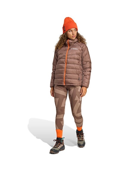 Adidas W Xpr Down J Kadın Outdoor Montu Jl5583 Kahverengi Kahverengi