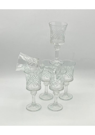 Star Glass Berlin Stemware 6lı Kahve Yanı Su Bardağı 120 Ml