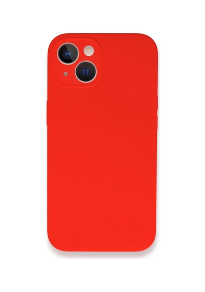 Apple Uyumlu   iPhone 13 Mini Kılıf Lansman Legant Silikon - Kırmızı
