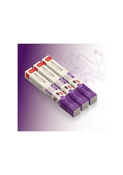 Nish Coffee Single Orijin Kapsül Kahve Guatemala Nespresso Uyumlu 3lü Set 30 Kapsül Kapsül Kahve