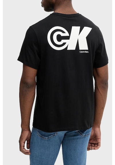 Calvin Klein Erkek T Shirt Lv04rc835g Ub1 Siyah SIYAH