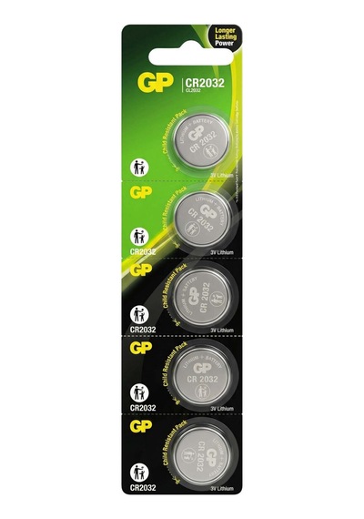 Gp Cr 2032 3v Lıthıum 5li Pil