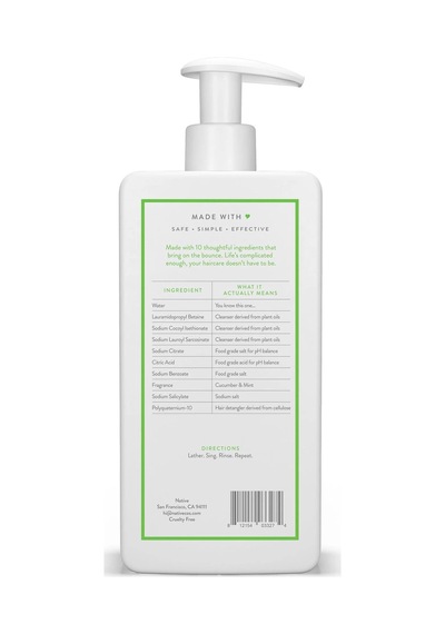 Native Salatalık & Nane Hacim Şampuanı 487ML