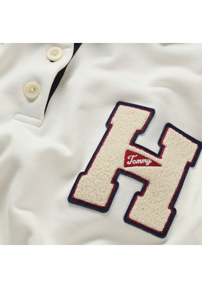 Tommy Hilfiger Tommy Jeans Graphic Hawk Kadın Beyaz Polo 026 Dw0dw20537 Beyaz