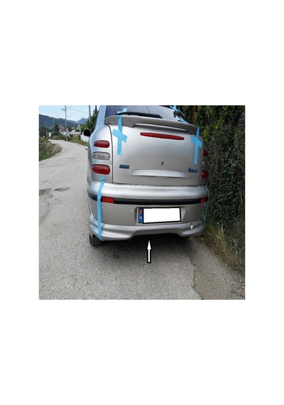Fiat Brava Body Kit Ön Ek,,arka Ek,,yan Marşpiyeller Boyasız Astarlıdır - 722760082
