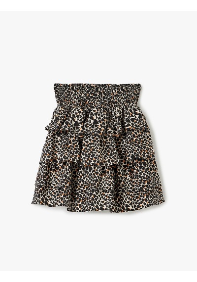 Koton Gipeli Viskon Leopar Desenli Volanlı Mini Şort Etek Siyah Desenli 5sal70026ıw Siyah Desenli Siyah Koton Gipeli Viskon Leopar Desenli Volanlı Mini Şort Etek Siyah Desenli 5sal70026ıw Siyah Desenli Siyah