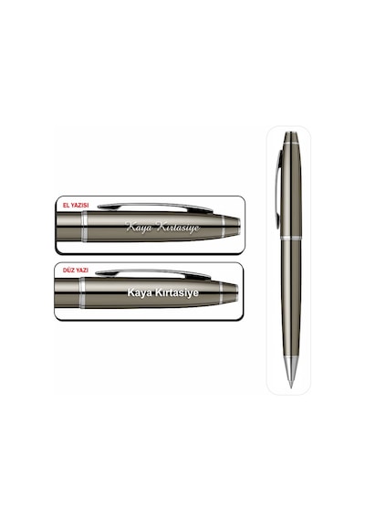 Scrikss Isminize Özel 35 Tıtanyum Tükenmez+Versatil Kalem Set