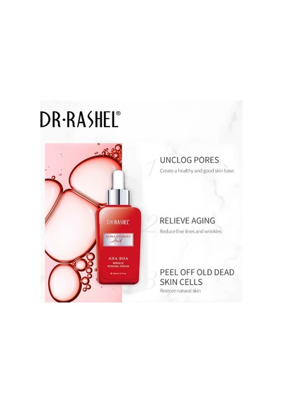 Dr.rashel Aha Bha Gözenek Sıkılaştırıcı, Pürüzsüzleştirici, Akne Ve Leke Karşıtı Yüz Serumu 30ml