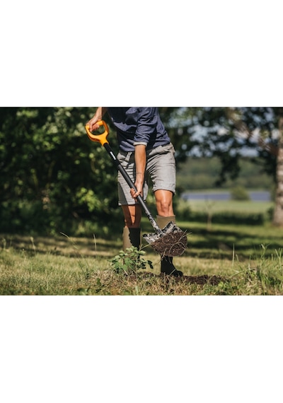 Fiskars 131413-1003455 Solid Sivri Uçlu Bahçe Küreği