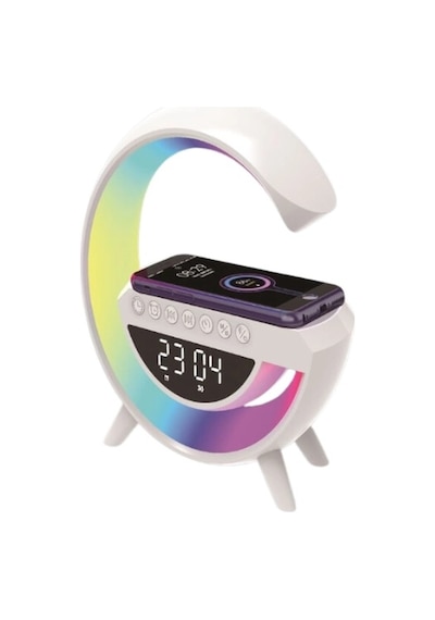 Buğz Eco Lounge Noas Yl86 1240 Simi Kablosuz Şarjlı Bluetoothlu Hoparlörlü Masa Lambası Rgb .