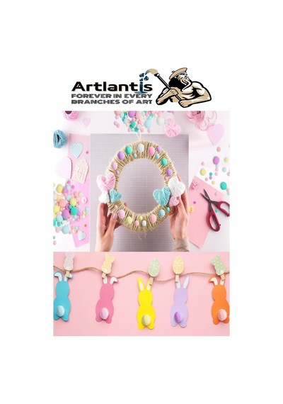 Pastel Renkli Pon Pon 10 20 30 Mm 255 Li 1 Paket Peluş Ponpon Tüylü Ponpon Okul Öncesi Kreş El İşi Hobi Elişi
