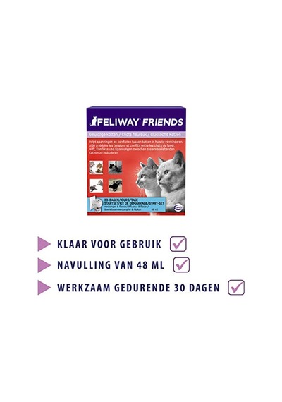 Friends Çatışmaya Karşı Kedi - Evaporatör+navulling 48 Ml