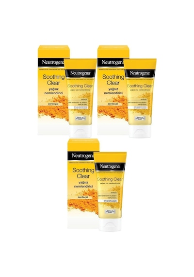 Neutrogena Soothing Clear Yağsız Nemlendirici 3 x 75 ML