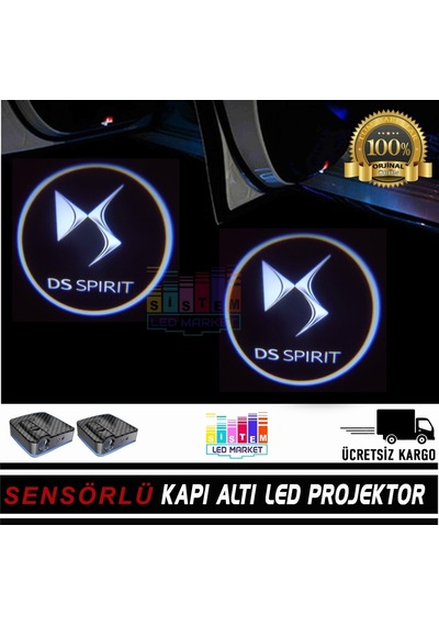 Citröen Ds Auto Araçlar Için Pilli Yapıştırmalı Kapı Altı Led Log (489392700)