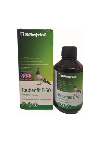Röhnfried Taubenfit E 50 Selenyum ve E Üreme Vitamini 100ml Röhnfried Taubenfit E 50 Selenyum ve E Üreme Vitamini 100ml