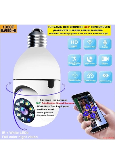 Ks-606 Ip Güvenlik Kamerası