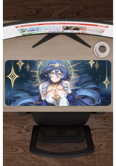 Layla Genshin Impact Anime Oyuncu V4 - 70x30 Xl Gaming Mouse Pad Fare Altlığı
