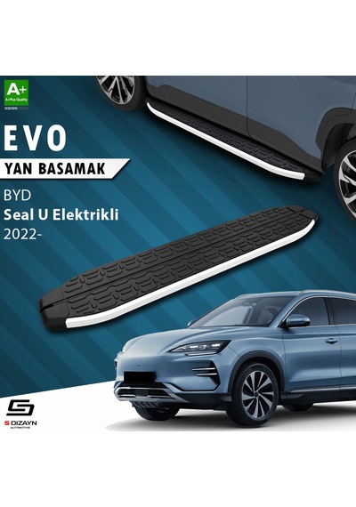 S-dizayn Byd Seal U Elektrikli Evo Aluminyum Yan Basamak 193 Cm 2022 Üzeri A+ Kalite
