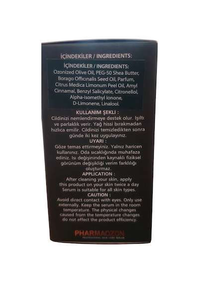 Pharmaozon Arnica Yağı+ Ozon Jeli Cilt Bakım Serumu 50 ML