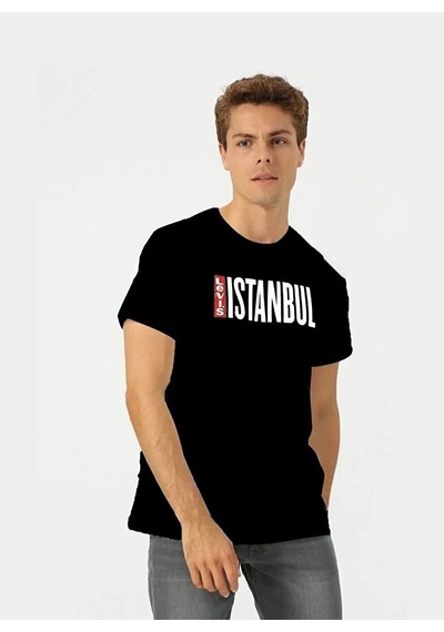 Levi's Istanbul Cıty Tee Local Istanbul Cıty Tsiyah Siyah