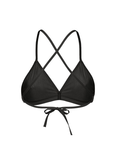Arena Bikini Üst Siyah Women's Team Swım Top Tıe Back Solıd 004768550 Yzm Uk Beden Siyah