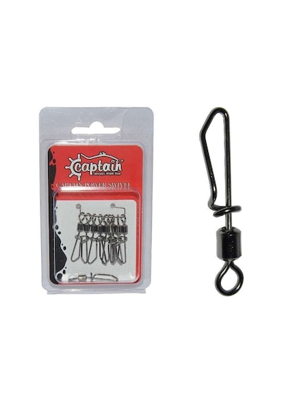 Captain 5027 Kilitli Klips Speed 10lu Paket Black Nikel Standart - 1-0