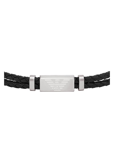 Emporio Armani Ajegs3122-040 Erkek Bileklik Siyah - Gri
