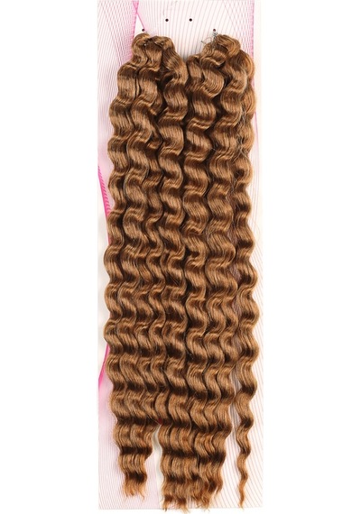 Nice Bulk Afro Su Dalgası Saç - Karamel