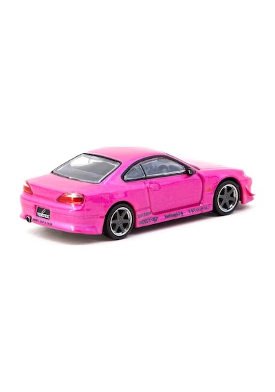 Tarmac Works 1/64 Vertex Nissan Silvia S15 Pink Metallic - Global64