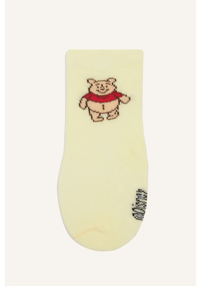 Defacto Disney Winnie The Pooh Desenli Dikişsiz 3lü Pamuklu Çorap Kız Bebek I1660a5nskr1 Çok Renkli-kr1
