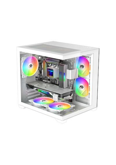 Xaser Narnia X60 R5 5500 16 GB 512 GB M.2 Nvme SSD RTX3050 Free Dos Masaüstü Oyuncu Bilgisayarı