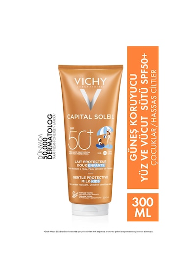 Ideal Soleil Spf 50 Çocuklar Için Yüz Ve Vücut Güneş Sütü 300 Ml