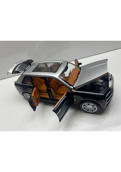 Rolls Royce Metal Model Araba Metal Oyuncak Araba 1.24 Koleksiyon Araba Kapılar Açılır Sesli Işıklı Kırmızı