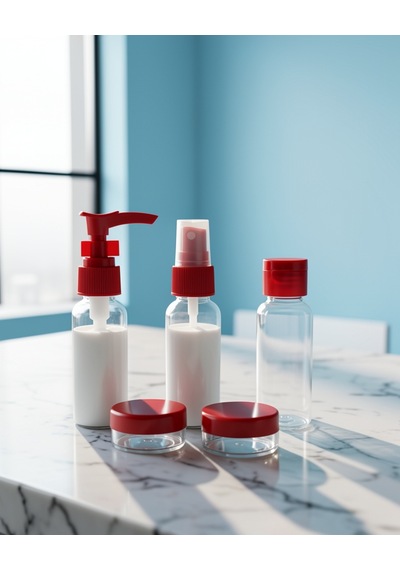 Seyahat Şişesi Seti 5 Parça 30 Ml Hafif Tasarım