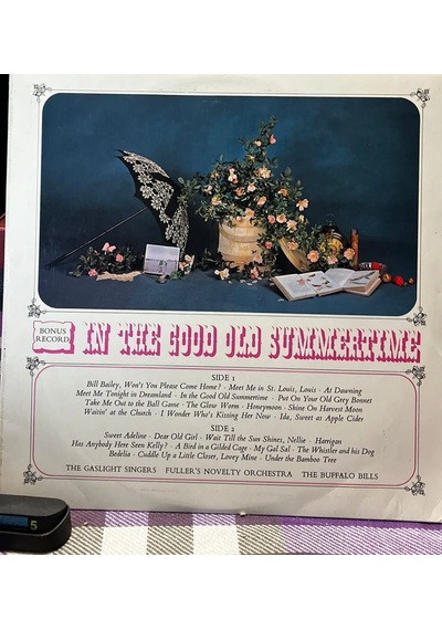 In The Good Old Summertime - The Gaslight Singers & Buffalo Bills Lp