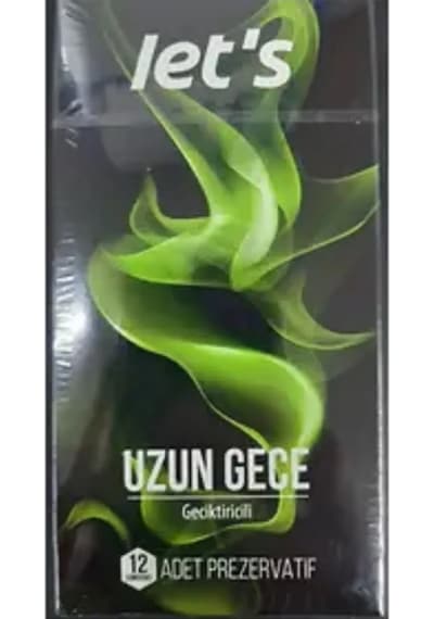 Let's Uzun Gece Prezervatif 12'li