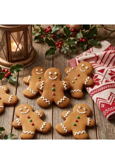 3'lü Adam Kurabiye Kalıbı Seti Paslanmaz Çelik Gingerbread Figür Hamur Kesici Çok Renkli