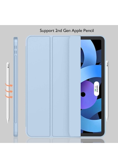 Samsung Galaxy Uyumlu Tab S11 11inç 2025 Kılıf Kalem Bölmeli Smart Case X736 X730 Kılıf