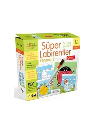 Piar Kids Süper Labirentler/seviye 2