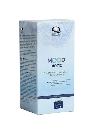 Qmel Mood Biotic Probiyotik 30 Kapsül