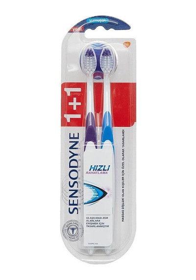 Sensodyne Diş Fırçası Hızlı Rahatlama Yumuşak 2li