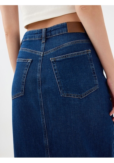 LOFT Slim Fit Kadın Etek Lf2041125 Q1.v1 Denim