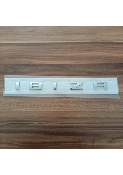 Seat "ıbiza" Bagaj Yazısı "ıbıza" Yazı 2011 - 2019 Modeller Arası Uyumlu