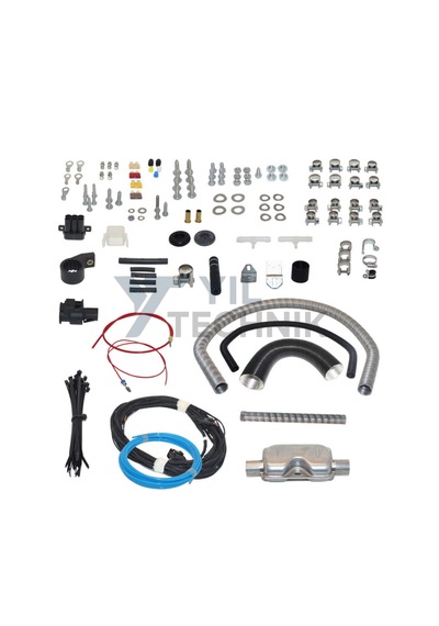 Eberspacher S2 D2l 24v Karavan Dizel Isıtıcı Konforlu Montaj Kiti 252721050000