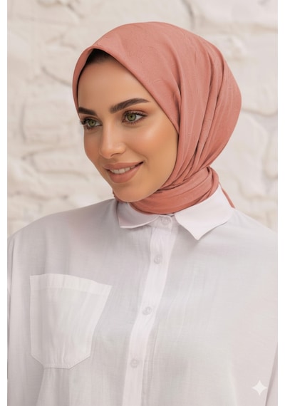 Bambu Kraş Eşarp Tesettür Giyim, Hafif, Rahat, Şık, Yüksek Kalite, Hijab, Scarf, Shawl Pembe