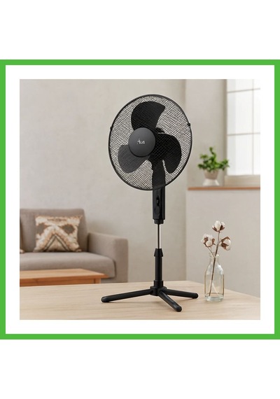 Vaveni 16\" 41 Cm Teleskopik Katlanır Ayaklı Vantilatör - Metal Kafes, 3 Kademe Arz