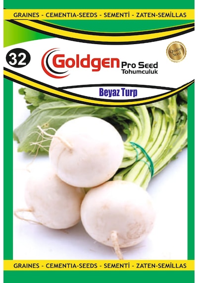 Goldgen Beyaz Turp Tohumu 1 Paket