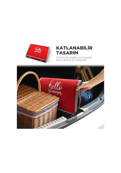 Coolist Cl36R 36 L Katlanabilir Termos Bez Çanta / Buzluk