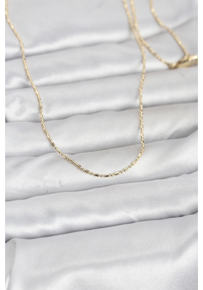 Cm 14k Gold Renk Parçalı Topçuk Model 60 Cm Kadın Kolye Diğer